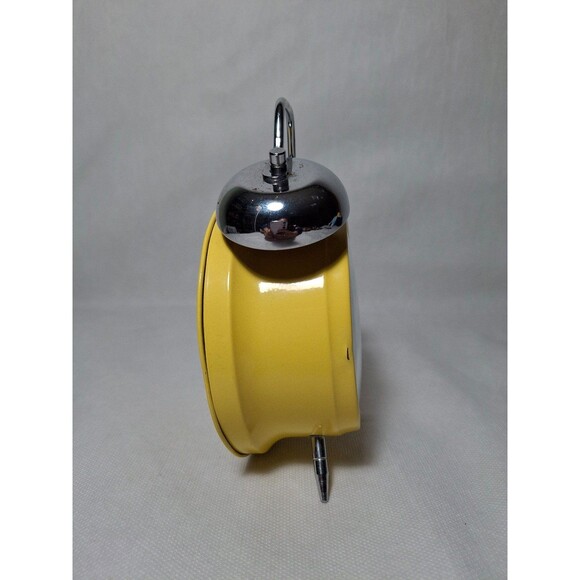 Vintage Five Rams Animated Pecking Chicken Wind-up Alarm Clock - Picture 4 of 6